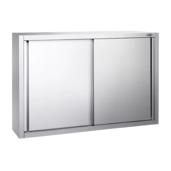 Nerezová nástěnná skříňka 1,2 m - s posuvnými dveřmi - výška 1,0 m - Image 5