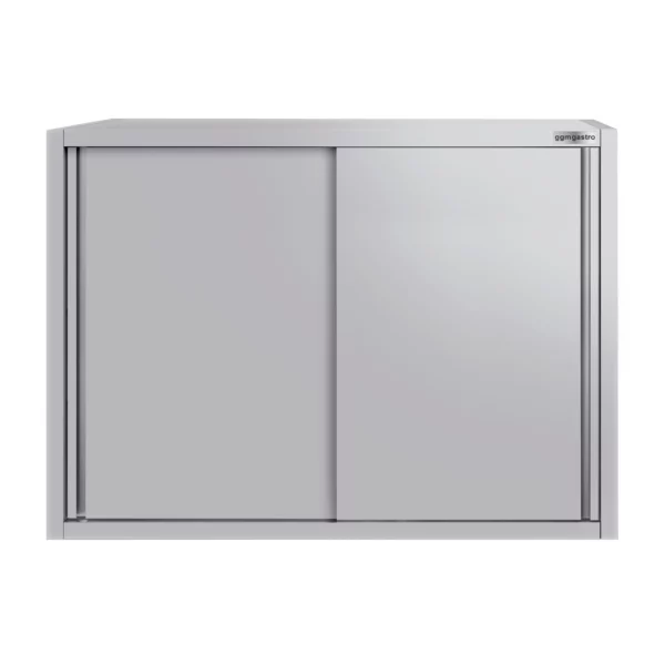 Nerezová nástěnná skříňka ECO - 1200 mm - s posuvnými dveřmi 1000 mm vysoká - Image 7