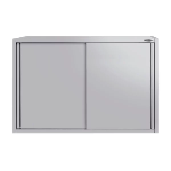Nerezová nástěnná skříňka ECO - 1400 mm - s posuvnými dveřmi 1000 vysoká - Image 7