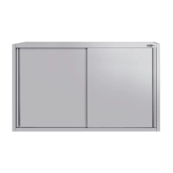 Nerezová nástěnná skříňka ECO - 1800 mm - s posuvnými dveřmi 1000 mm vysoká - Image 7