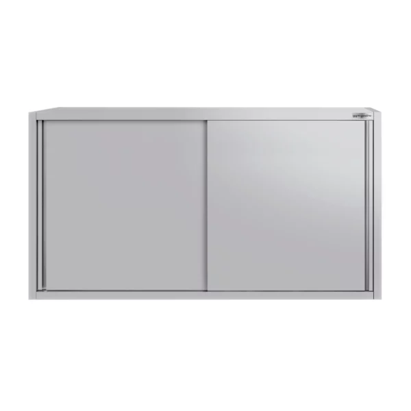 Nerezová nástěnná skříň ECO - 2000 mm - s posuvnými dveřmi 1000 mm vysoká - Image 7