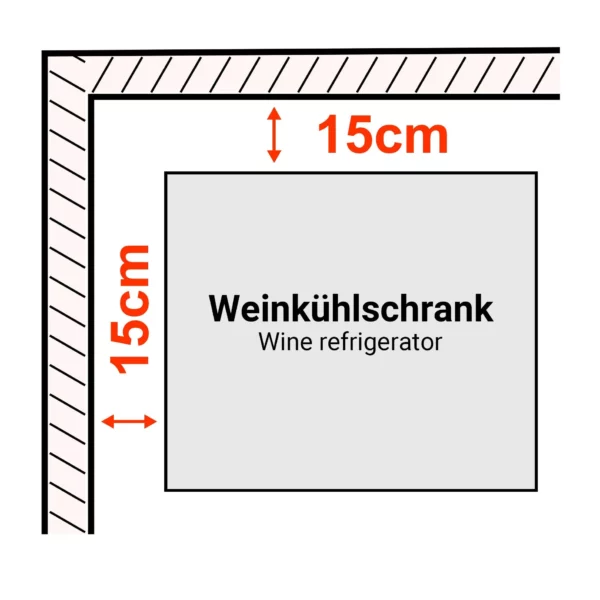 Chladnička na víno - 1 klimatická zóna - 120 litrů - max. 52 lahví - Image 3