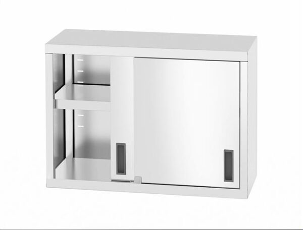 Závěsná skříňka s posuvnými dveřmi – svařovaná, hloubka 300 mm, HENDI, Profi Line, 800x300x(H)600mm - Image 2