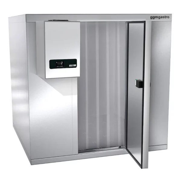 Stainless steel freezer cell - 1800x1800mm - 4.30m3 - incl. freezer unit & slats - Image 15