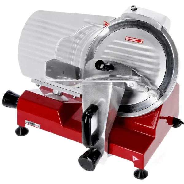 Nářezový stroj - 150 wattů - nůž: Ø 250mm - červený - Image 6