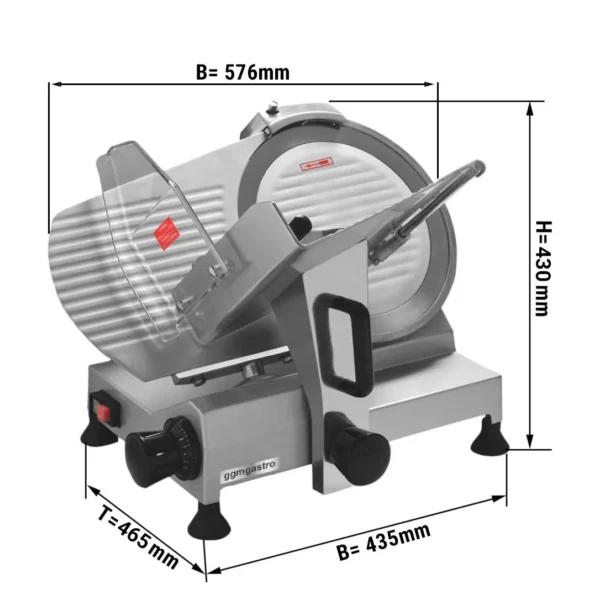 Nářezový stroj - 250 wattů - nůž: Ø 300 mm