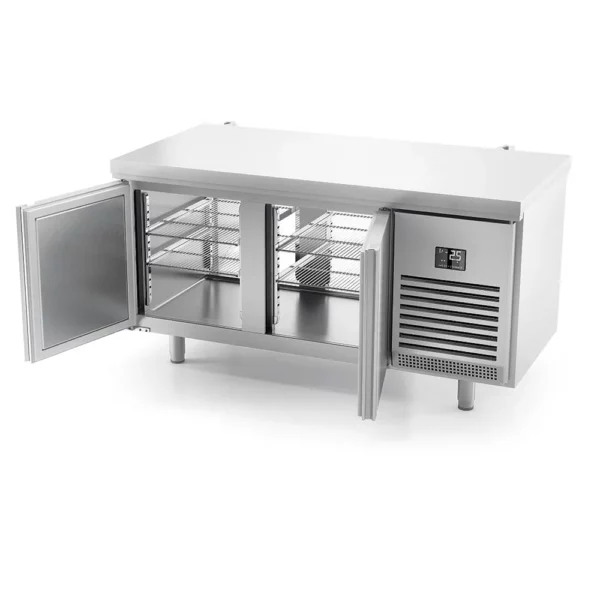 Pekařský chladící stůl Premium PLUS - 1618x800mm - s dvířky na obou stranách - Image 8
