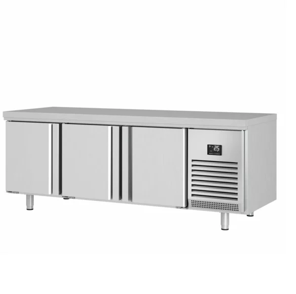 Pekařský chladící stůl PREMIUM PLUS - 2185x800mm - se 3 dveřmi - Image 9