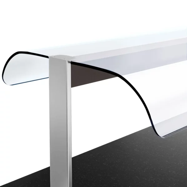 Teplý bufetový pult - 2,3 x 1,0 m - se 3 chafing mísami - Image 2
