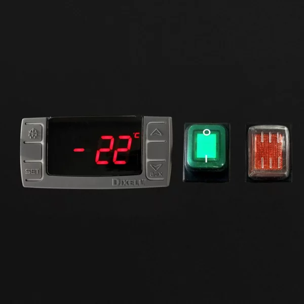 Mraznička ECO - 1200 litrů - se 2 dveřmi - nerezové vnitřní dveře - Image 3