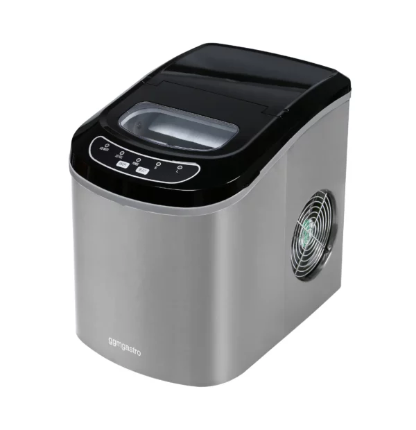 Stroj na kostky ledu - dutý válec - 12kg/24h - stříbrný - Image 5