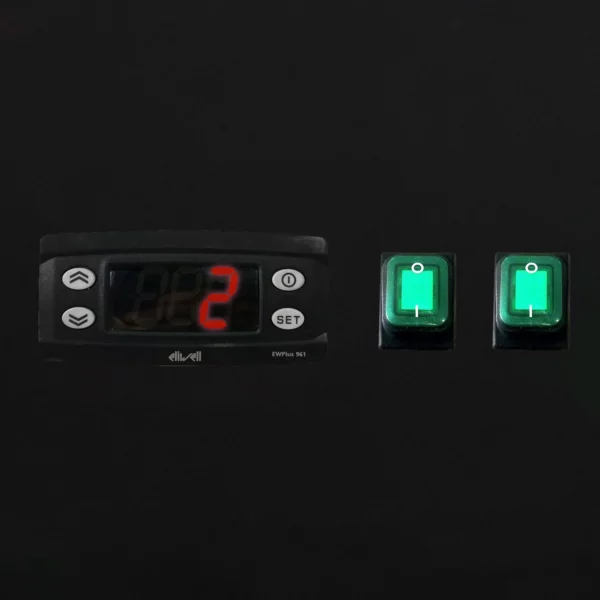 Mraznička ECO - 1200 litrů - se 2 skleněnými dveřmi - Image 4