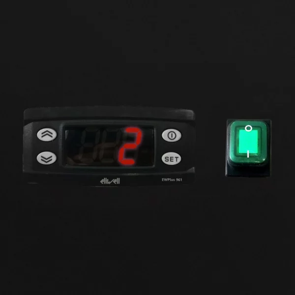 Chladnička ECO - 600 litrů - s 1 dvířky - vnitřek dvířek z nerezu - Image 4