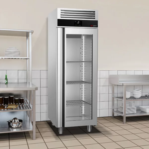 Chladnička PREMIUM - 700 litrů - s 1 skleněnými dvířky - Image 3