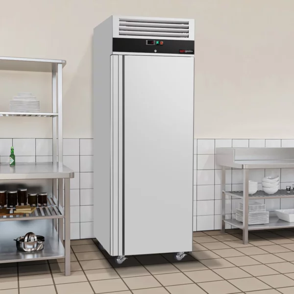Chladnička ECO - 600 litrů - s 1 dvířky - vnitřek dvířek z nerezu - Image 5