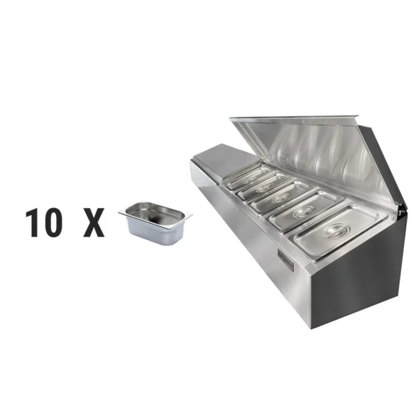 Deska k připevnění kořenek - 10x GN 1/4 - Image 12