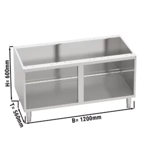 Otevřená spodní konstrukce - 1200mm