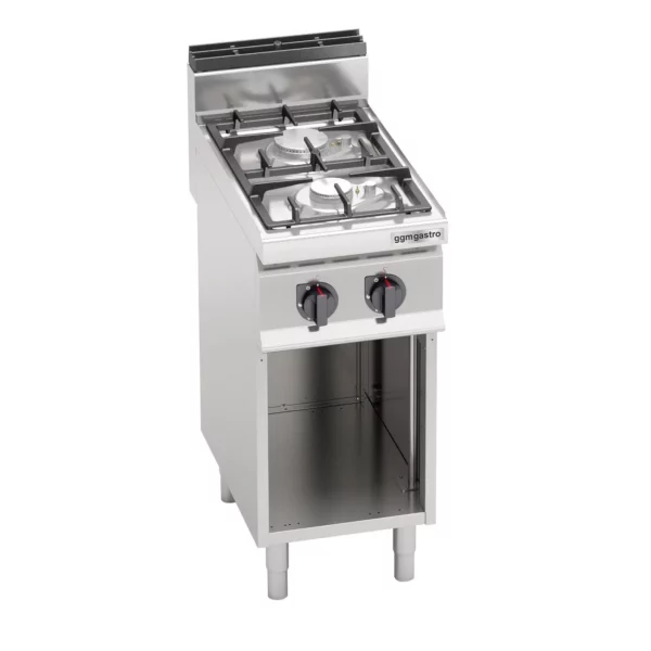 Plynový sporák s podstavcem - 9,5 kW - 2 hořáky - Image 3