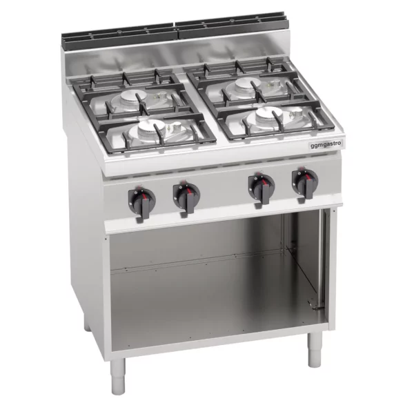Plynový sporák - 21,5 kW - 4 hořáky - Image 4
