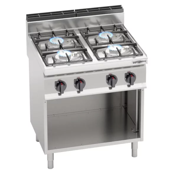 Plynový sporák - 21,5 kW - 4 hořáky - Image 5