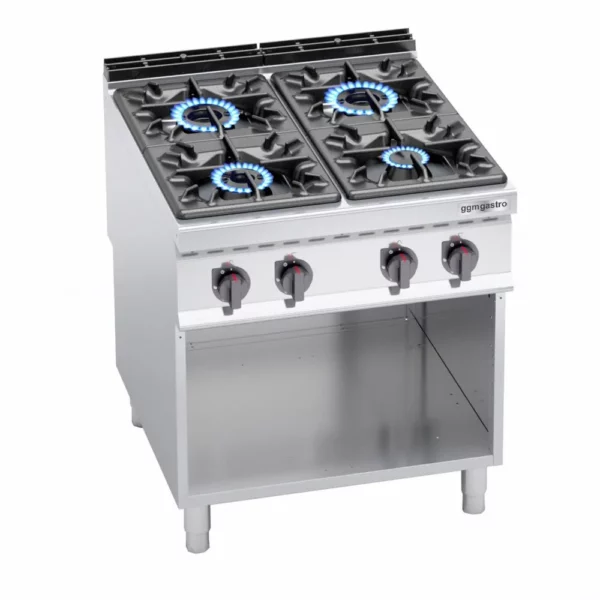 Plynový sporák - 34,5 kW - 4 hořáky - Image 4