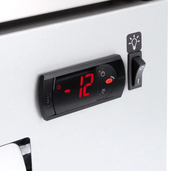 Skleněný led/mrazák - 52,5 litru - s 1 skleněnými dvířky - Image 5