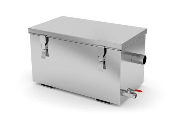 Separátor tuků, HENDI, Profi Line, 300 l/h, 30L, 650x346x(H)308mm