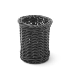 Košík na příbory, HENDI, Černá, ø100x(H)120mm