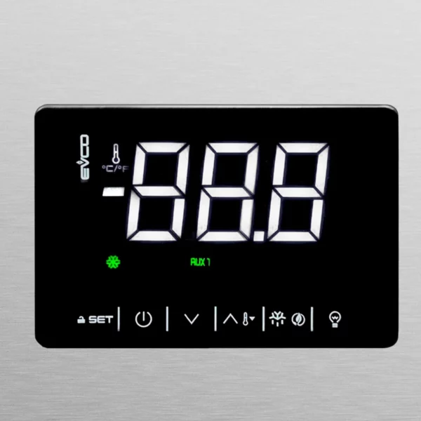 Chladnička a mrazák PREMIUM PLUS - GN 2/1 - 520 litrů - se 2 nerezovými polovičními dveřmi - Image 7
