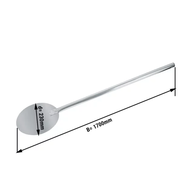 Hliníková lopata na pizzu - Ø 23 cm