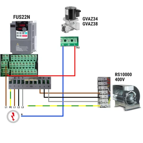 Radiální ventilátor 4500 m3 za hodinu - pro airboxy - Image 7