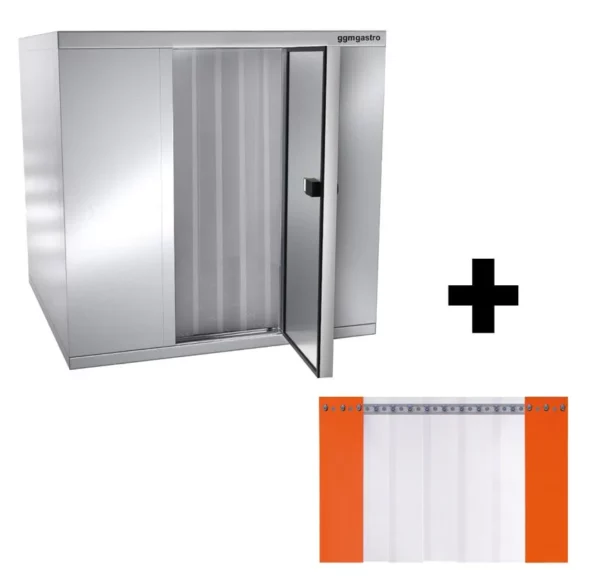 Nerezový mrazící box - 2,1 x 1,5 m - výška: 2,01 m - 4,14 m3 - Image 5