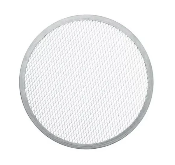 Obrazovka na pizzu - perforovaný hliník - 28 cm