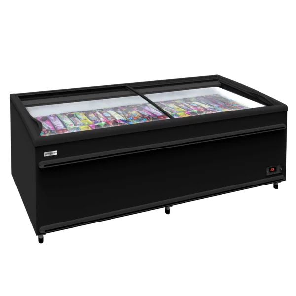 Mrazící ostrůvek - 2500mm - 594l - S LED osvětlením