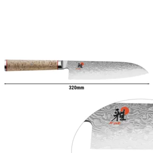 MIYABI | 5000 MCD - Santoku nůž - čepel: 180mm