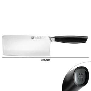 ZWILLING | ALL * STAR - Čínský kuchařský nůž - čepel: 180mm - černý