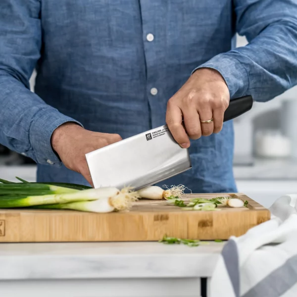 ZWILLING | ALL * STAR - Čínský kuchařský nůž - čepel: 180mm - černý - Image 8