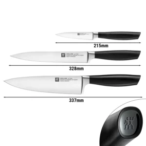 ZWILLING | ALL * STAR - Sada nožů - 3dílná - černá