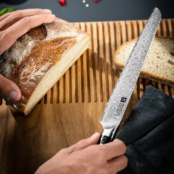ZWILLING | TANREI - Nůž na chléb s vlnitým ostřím - čepel: 230mm - Image 8