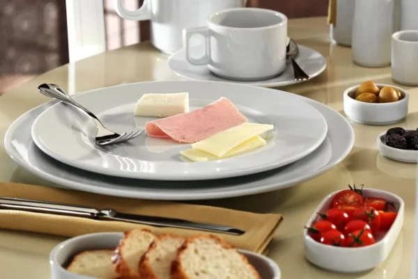 (24 kusů) PERA bílá - talíře ploché - talíře na pizzu - 30 cm - Image 6