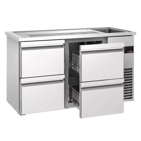 Pivní bar PREMIUM - 1550x700mm - 4 zásuvky - Image 3