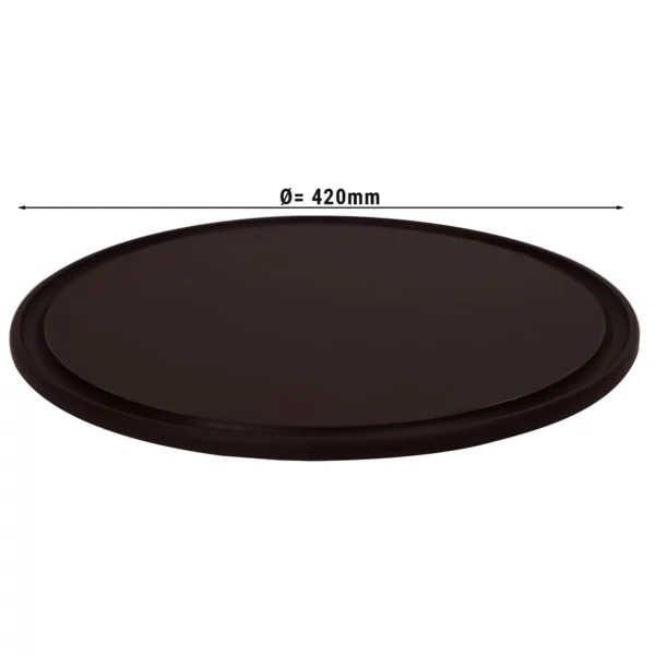 Pizza talíř vyrobený z polyethylenu - 420 mm