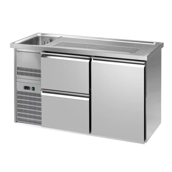 Pivní bar PREMIUM PLUS - 1550x700 mm - 1 dvířka a 2 zásuvky - Image 2