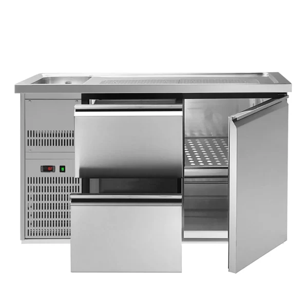 Pivní bar PREMIUM PLUS - 1550x700 mm - 1 dvířka a 2 zásuvky - Image 3