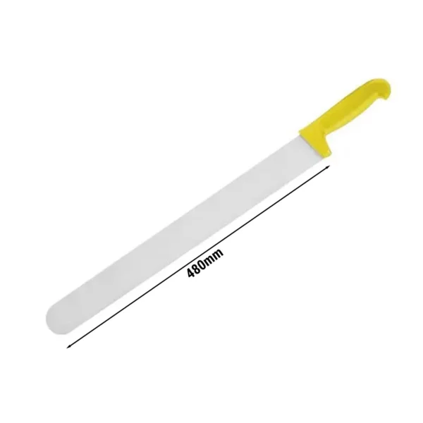 Nůž na kebab se žlutou plastovou rukojetí - Image 4
