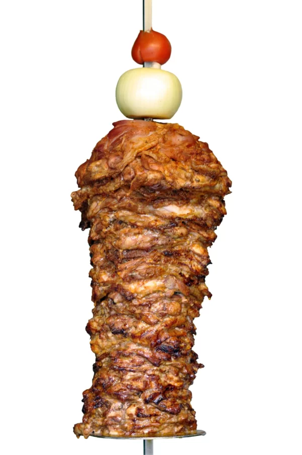 Rožna na gyro/kebab gril se 4 hořáky a motorem ve spodní části - Image 2