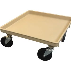 Přepravní vozík na misky - 500x500mm - bez rukojeti