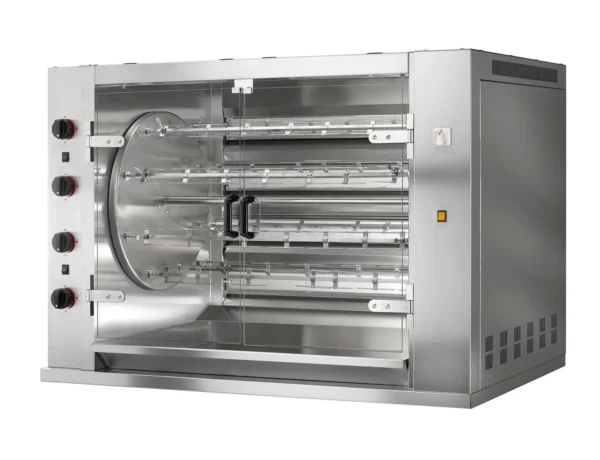 Plynový gril na kuřata Rotation PREMIUM s 8 rožněmi pro 48 kuřat - 1395 x 910 x 980 mm - Image 4