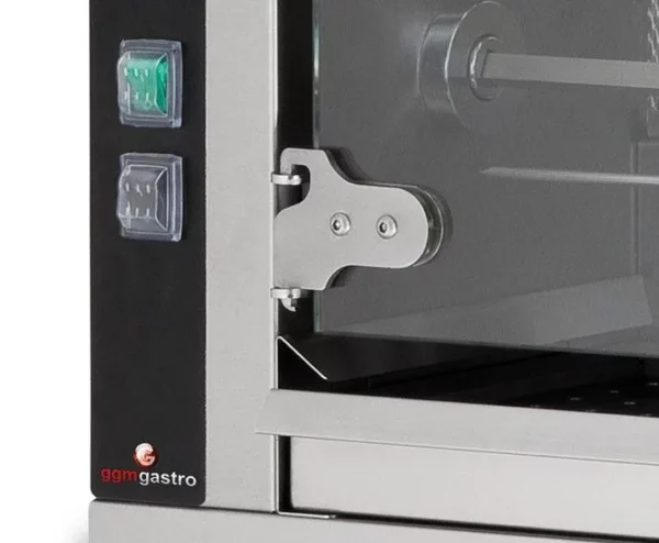 Plynový gril na kuřata PREMIUM se 3 rožněmi pro 15 kuřat - Š1150xH550xV800mm - Image 2