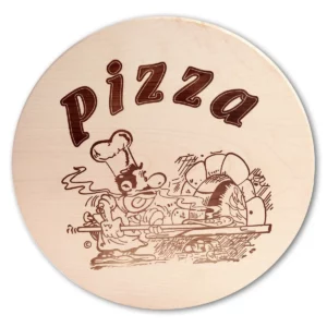 Pizza talíř z javorového dřeva - 30 cm